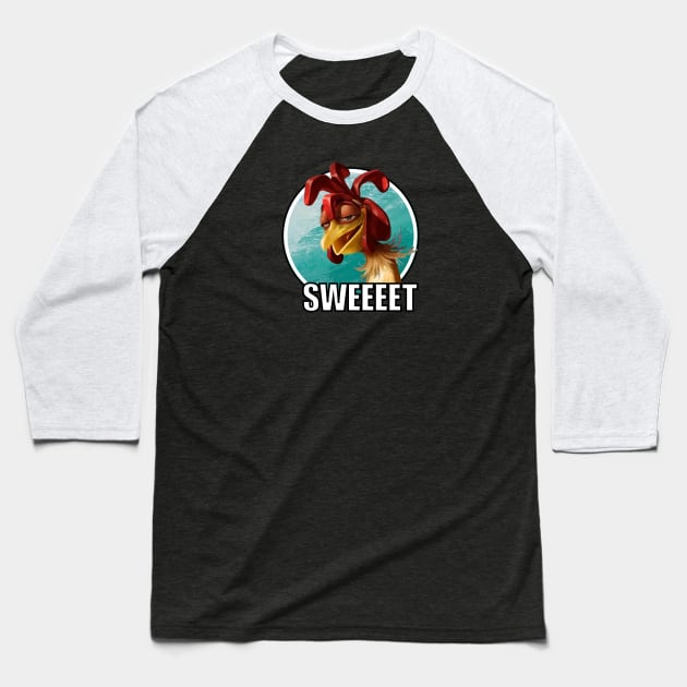 chicken joe tribute Baseball T-Shirt by vlada123